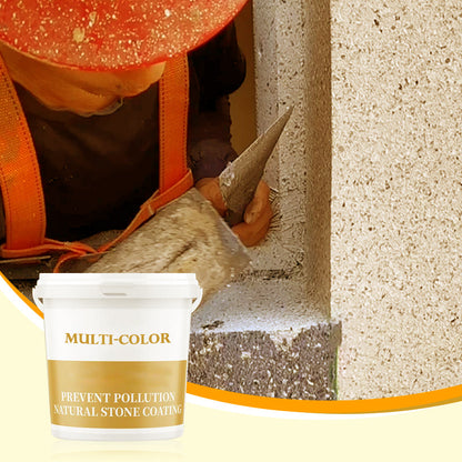 Waterproof Multi-Color Natural Washed Stone Coating
