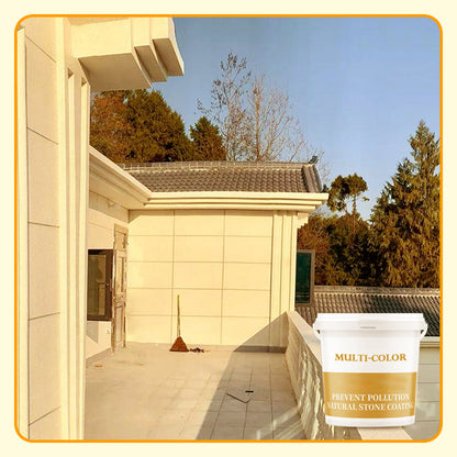 Waterproof Multi-Color Natural Washed Stone Coating