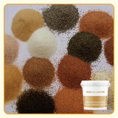 Waterproof Multi-Color Natural Washed Stone Coating