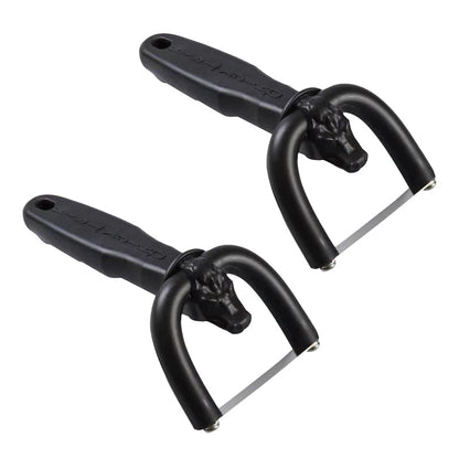 🥳2026 HOT SALE🥳💞50K+ SOLD! 🥩🔪 50% OFF! Handheld Fat Trimmer for Beef & Pork – U-shaped curved holder targets surface fat without wasting lean meat. Stainless steel blade, ergonomic grip – prep like a pro! 🧑‍🍳✨