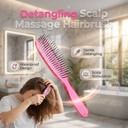 Portable Scalp Massage Hairbrush