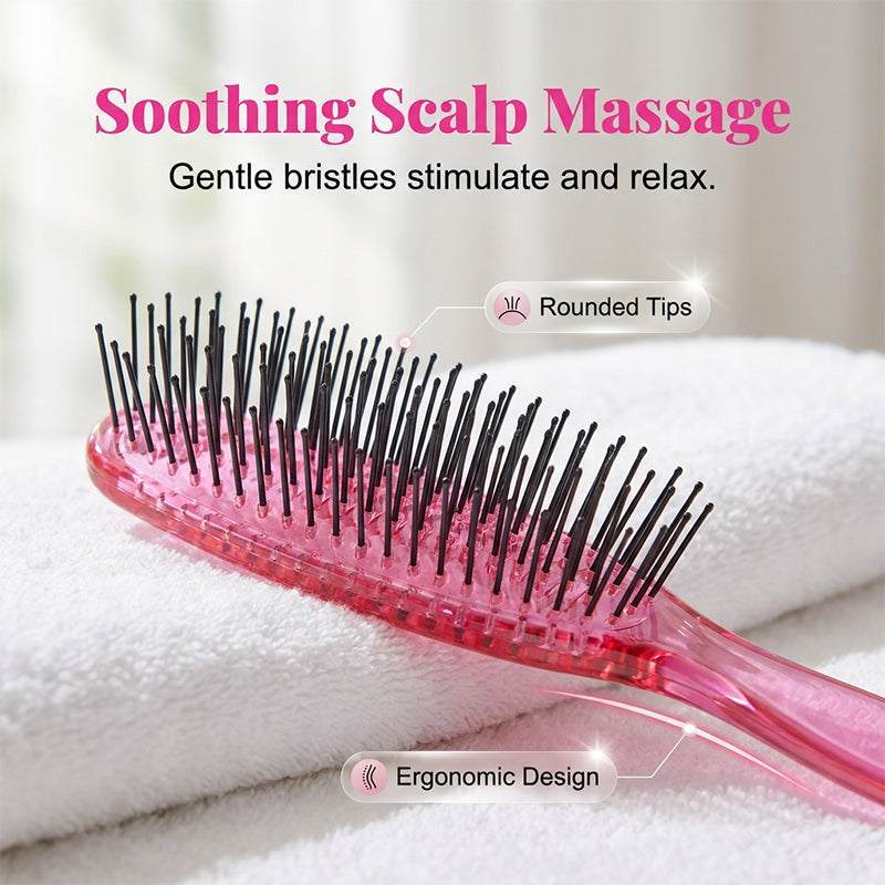 Portable Scalp Massage Hairbrush