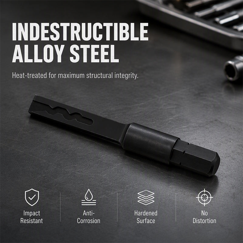 Flat Chisel Car Lock Maintenance Tool