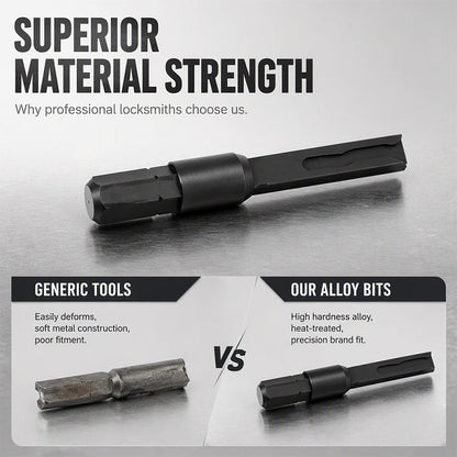 Flat Chisel Car Lock Maintenance Tool