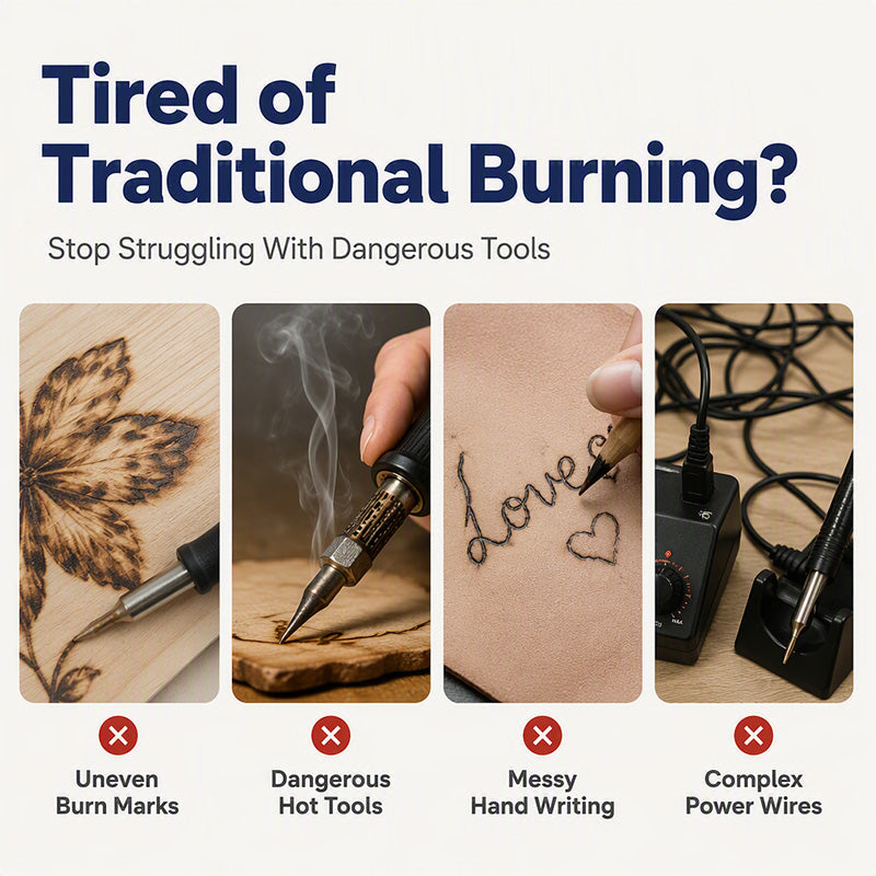 Heat-Activated Wood Burning Paste