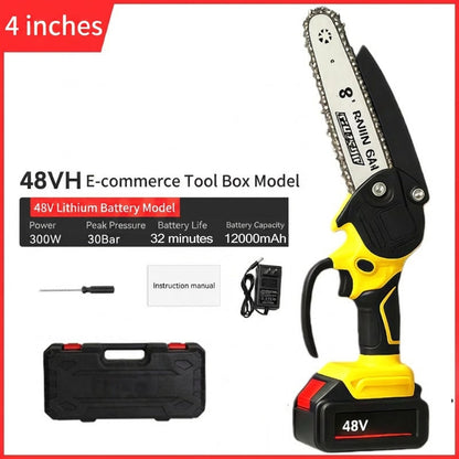Ergonomic Mini Electric Saw with Safety Lock