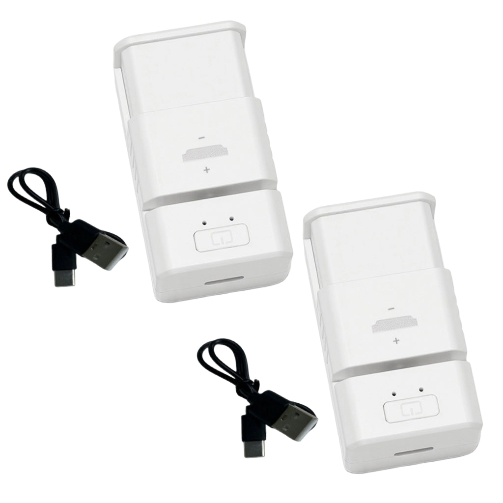 Recharge Coin Batteries Anywhere! Pocket USB-C One-Button Charger