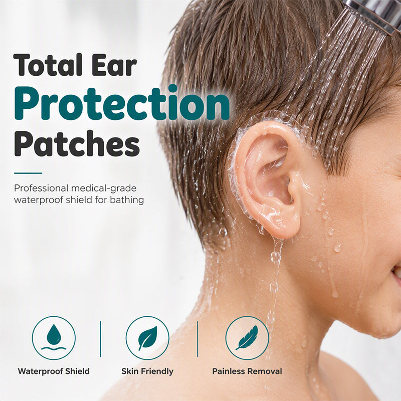 Disposable Waterproof Bath Ear Stickers-20 tablets per package