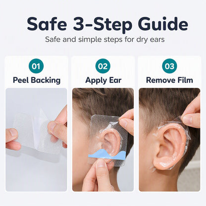 Disposable Waterproof Bath Ear Stickers-20 tablets per package