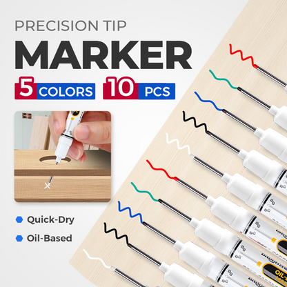 🖊️ Precision Tip Quick‑Dry Oil‑Based Marker Pen