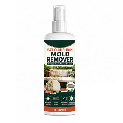 Remove Cushion Mold Instantly! No-Scrub Gentle Patio Fabric Spray