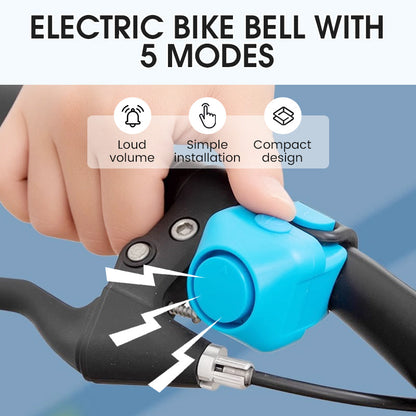 Electric Bike Bell with 5 Modes