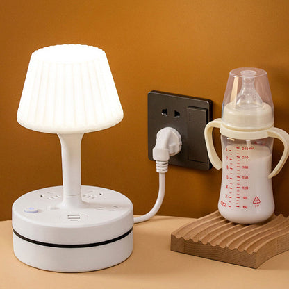 💡🔌 Bedside Lamp with USB & AC Outlets – 50% OFF! 3/4 AC, 2 USB, 1 Type-C – charge devices while you sleep. ⭐🏠