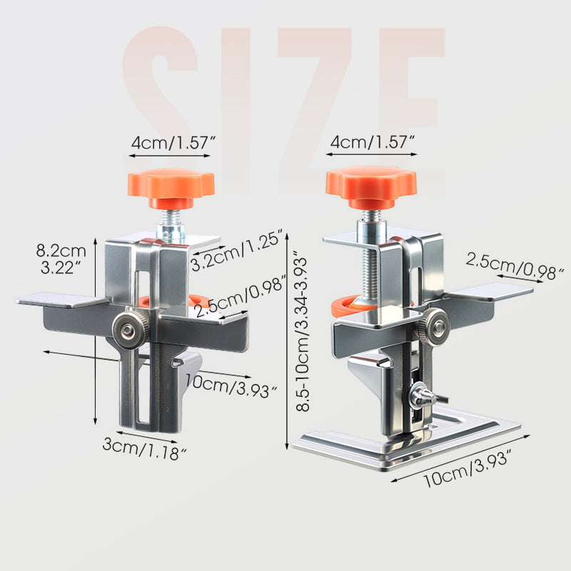 Adjustable Cabinet Door Mounting Jig