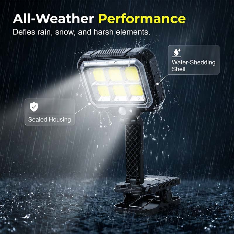 ☀️50% OFF NOW! Clip‑On Solar Motion Sensor Light‑Wide‑Angle Solar‑Powered Security LED Lamp, Instant Setup Outdoor Clip Light for Fence, Patio & Garden