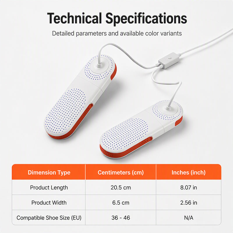 Retractable Electric Shoe Dryer with UV Sterilization🔥