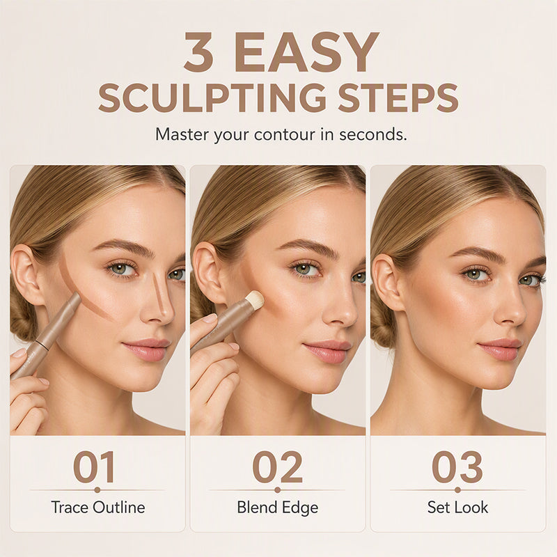 2-in-1 Contour Stick with Brush