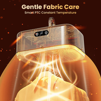 🥳2026 HOT SALE🥳💞50K+ SOLD! 👕💨 50% OFF! Portable Clothes Dryer – 600W PTC heating, 360° airflow, 99.99% bacteria removal. 2 heat levels & 180-min timer, foldable & compact! 🛡️✅