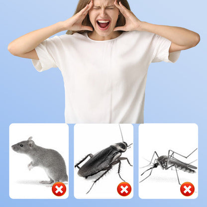 🦟 Ultrasonic Pest Repeller – Silent Plug-In Insect & Rodent Deterrent for Home, Kitchen & Garage