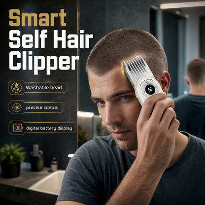 ✂️📱 Cordless Hair Clipper – 4-in-1, Waterproof, USB-C – for Hair & Beard! 🌟