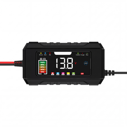 🔋50% OFF NOW! 12V 6A Smart Car Battery Charger, Pulse Repair Charger With LCD Display – Automatic Maintainer for Car Motorcycle RV Lead-Acid Batteries
