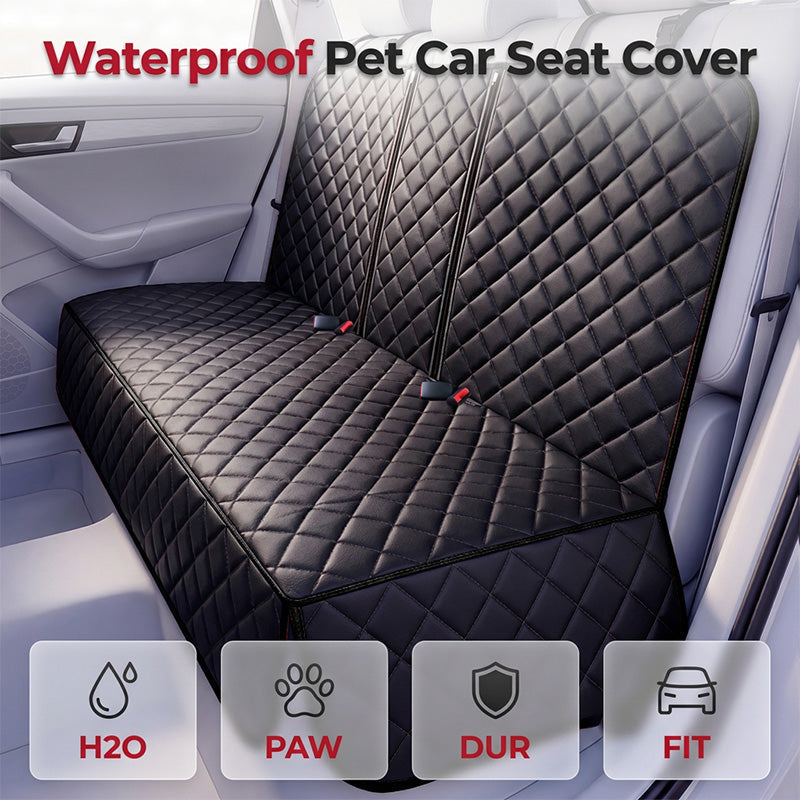 ⏳Time-Limited Special⏰Dog Car Seat – From £21.99! Waterproof, seatbelt openings & foldable. Clean car, happy pet – grab yours! ✅