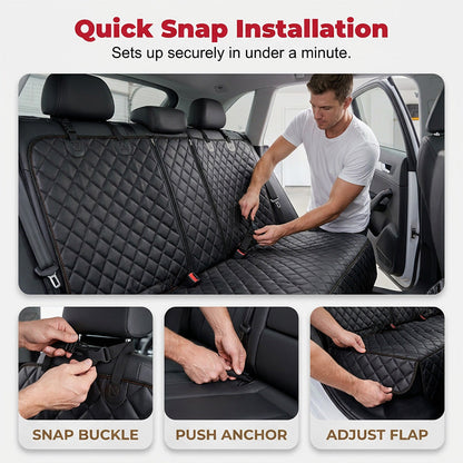 ⏳Time-Limited Special⏰Dog Car Seat – From £21.99! Waterproof, seatbelt openings & foldable. Clean car, happy pet – grab yours! ✅