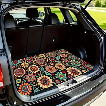🚗 Save 50%! 🏵️ Universal Car Trunk Mat – Non‑slip, durable & easy‑clean ✨