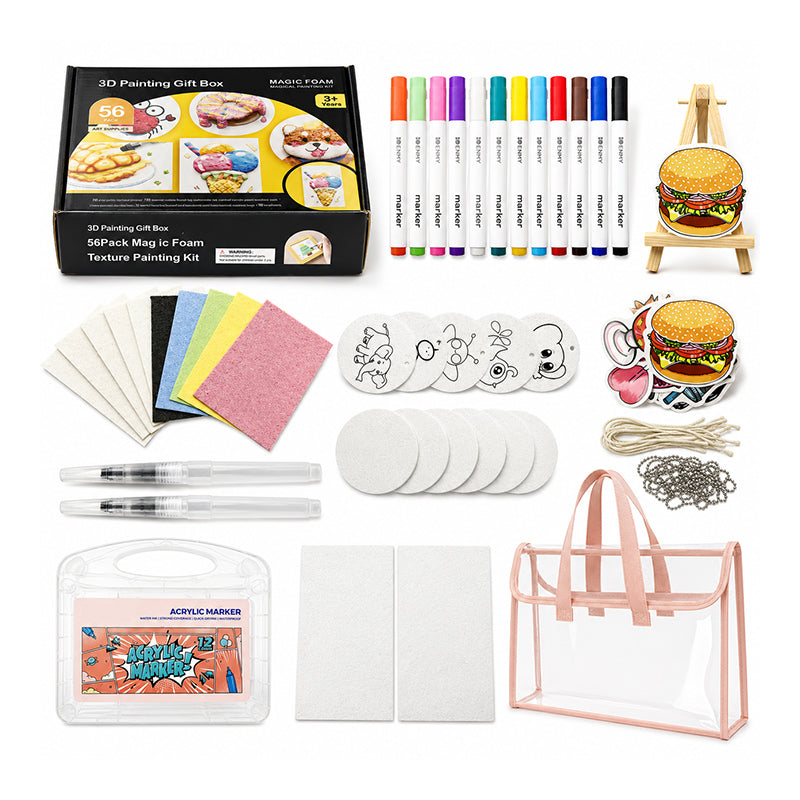 Puffy Foam Painting Kit for Kids