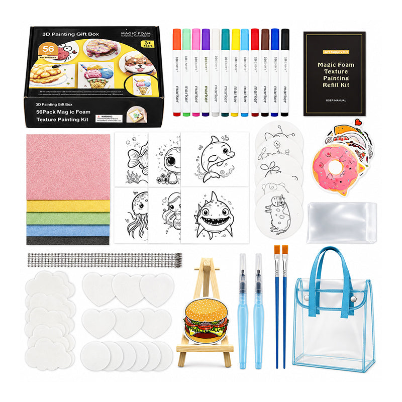 Puffy Foam Painting Kit for Kids