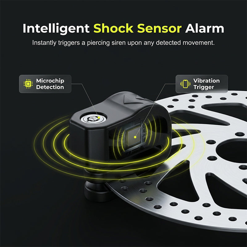 Heavy Duty Waterproof Disc Brake Lock