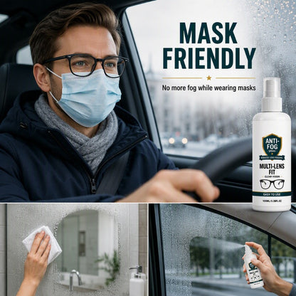Multi-Purpose Anti-Fog Spray for Lenses & Glass
