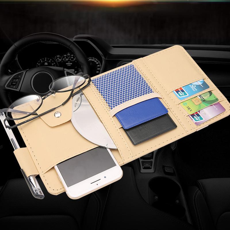All-in-One Car Sun Visor Organizer