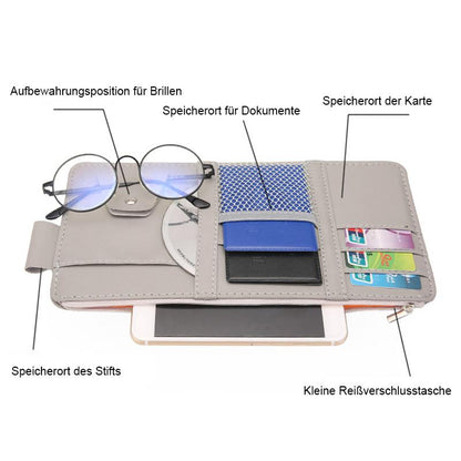 All-in-One Car Sun Visor Organizer