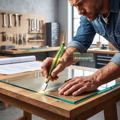 💎 Professioneller Glasschneider mit Ritzrad für Glas und Keramikfliesen