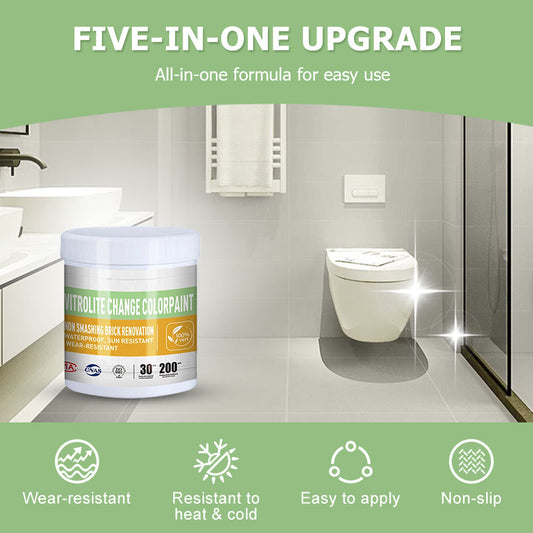 Water & Sun Resistant Tile Renovation Paint（1000G）