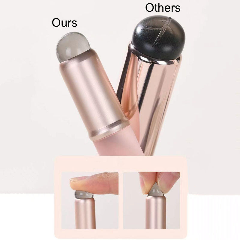Portable Silicone Lip Brush with Protective Cap