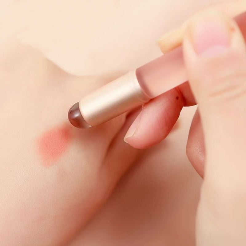 Portable Silicone Lip Brush with Protective Cap