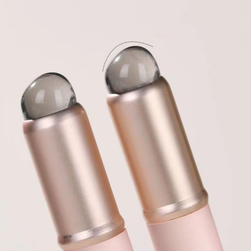 Portable Silicone Lip Brush with Protective Cap
