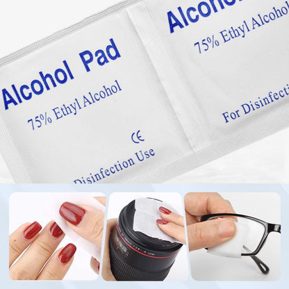 Toallitas Desechables con Alcohol al 75%