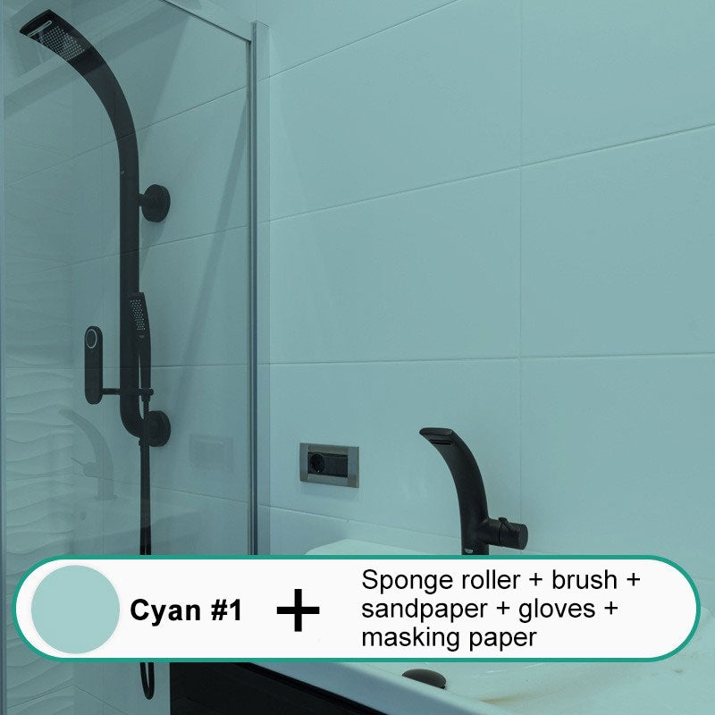 Universal Water-Based Formula Anti-Peeling Tile Paint Set