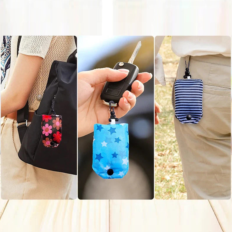 Reusable and waterproof organic grocery bags