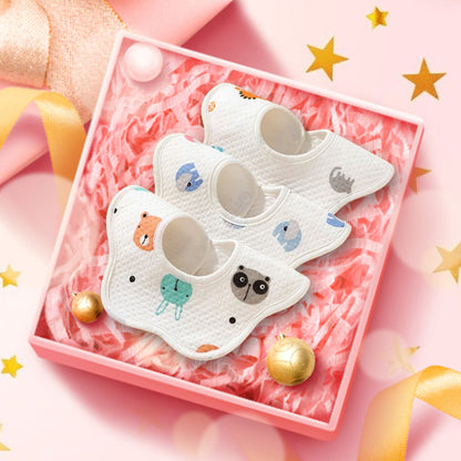 [Best Gift For Baby] Newborn Baby Cotton Drooling Towel Bib