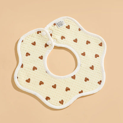 [Best Gift For Baby] Newborn Baby Cotton Drooling Towel Bib
