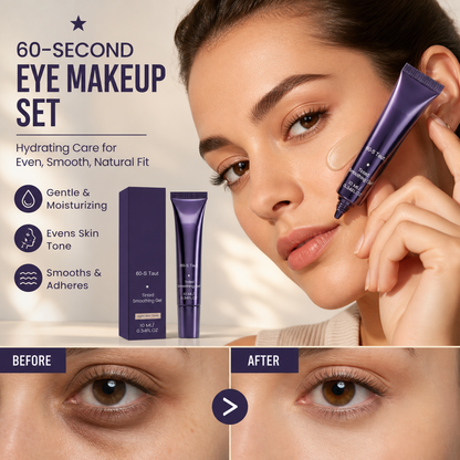 💰 Big Savings - 30% SALE🔥60-Second Eye Makeup Set – Tinted Firming Eye Gel for Puffiness & Under-Eye Bags