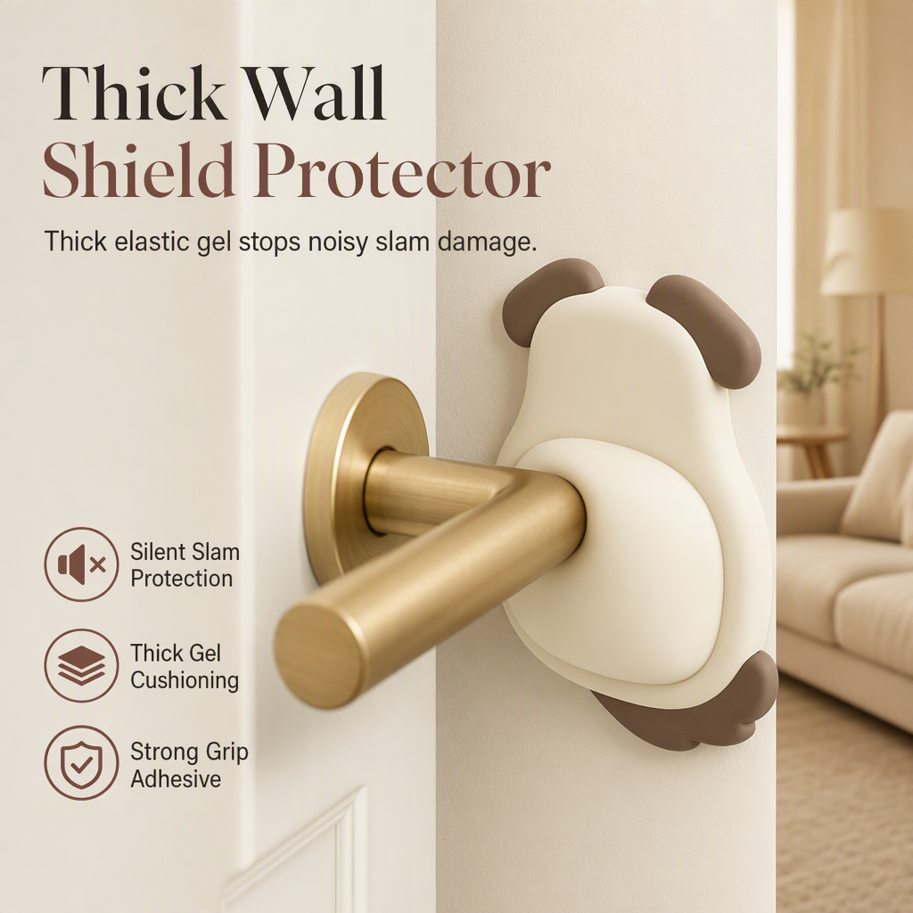 🥳HOT SALE🥳💞10K+ SOLD! Wall Protector – From £5.99! Thick rubber, quiet & washable. Protect walls & sleep – grab yours! ✅