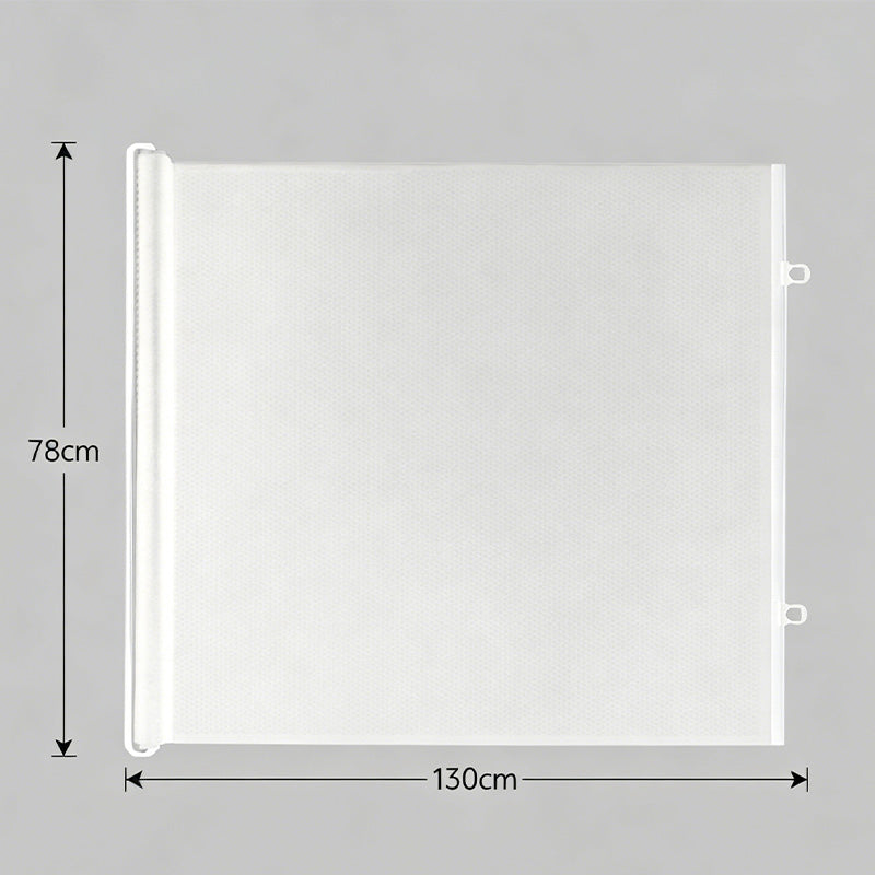 Retractable Punch-Free Pet Gate for Indoor Doorways and Stairs