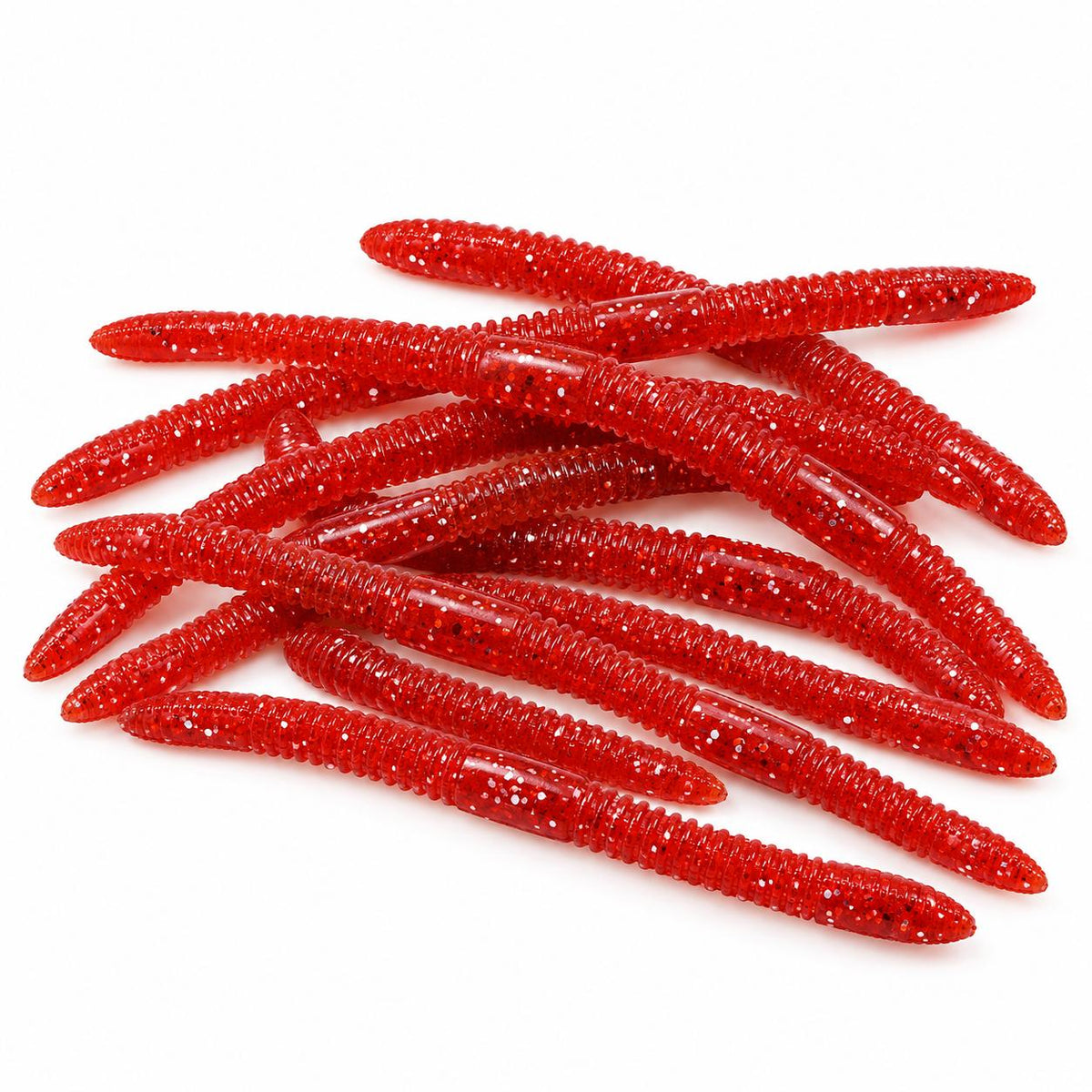 Soft Plastic Worm Fishing Lures