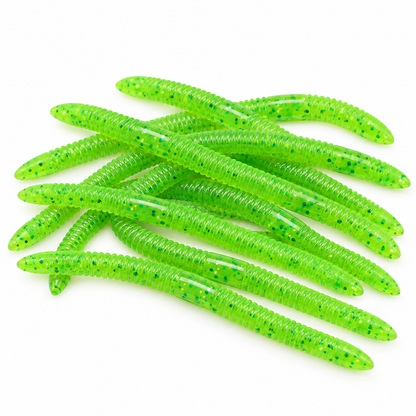 Soft Plastic Worm Fishing Lures