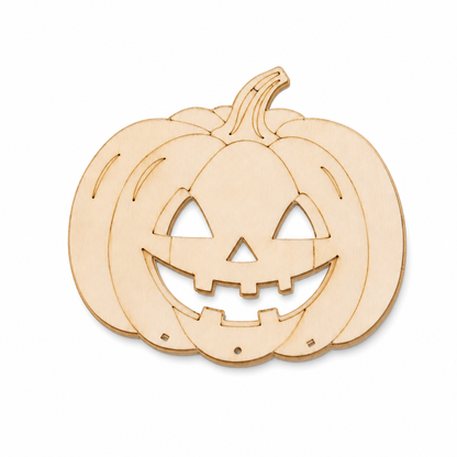 🎃 Save 50%! 🪵 Wooden Pumpkin Craft Kit – DIY wind chime for Halloween ✨